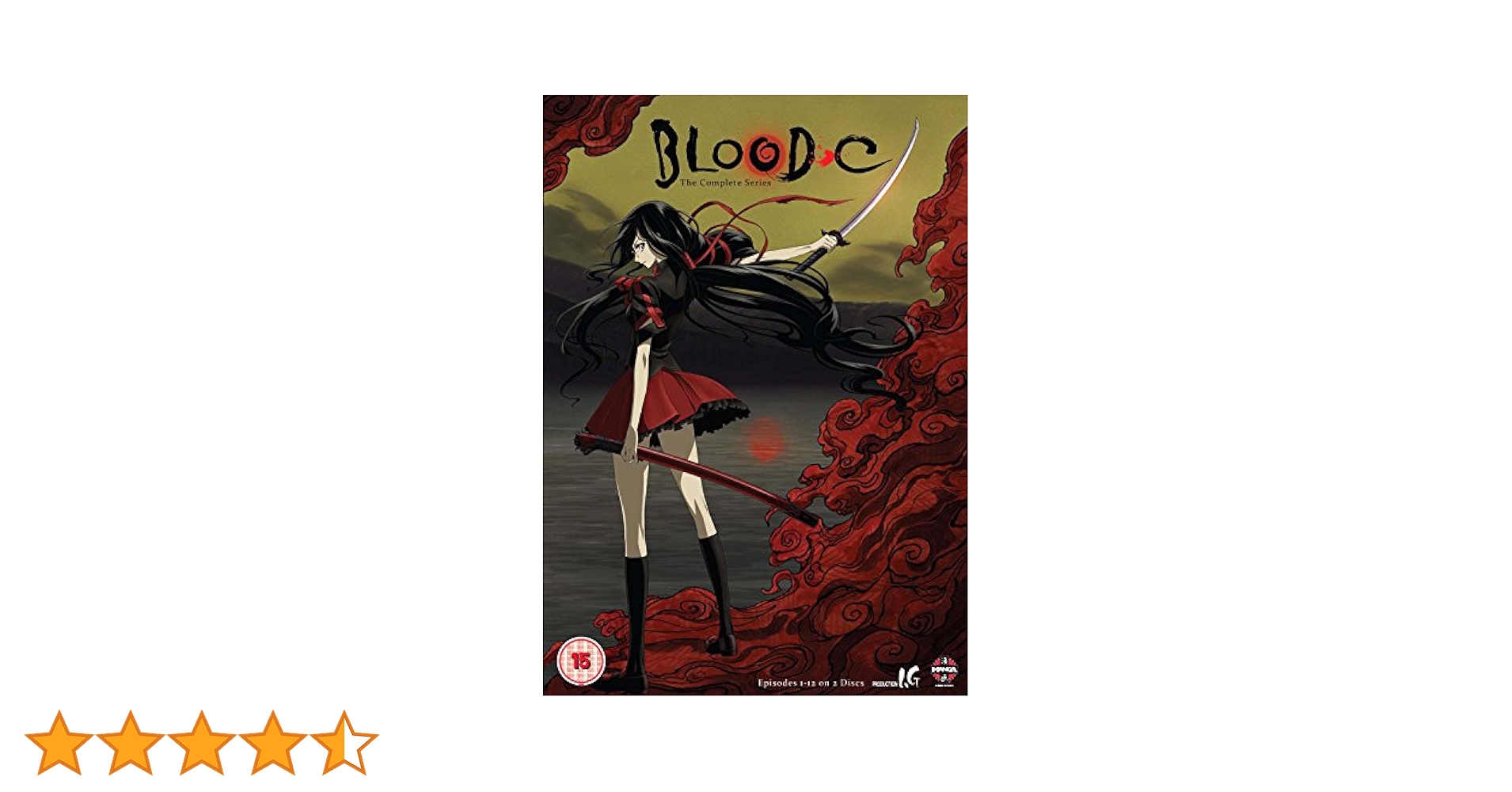Amazon.co.jp: BLOOD-C コンプリート DVD-BOX (全12話, 276分